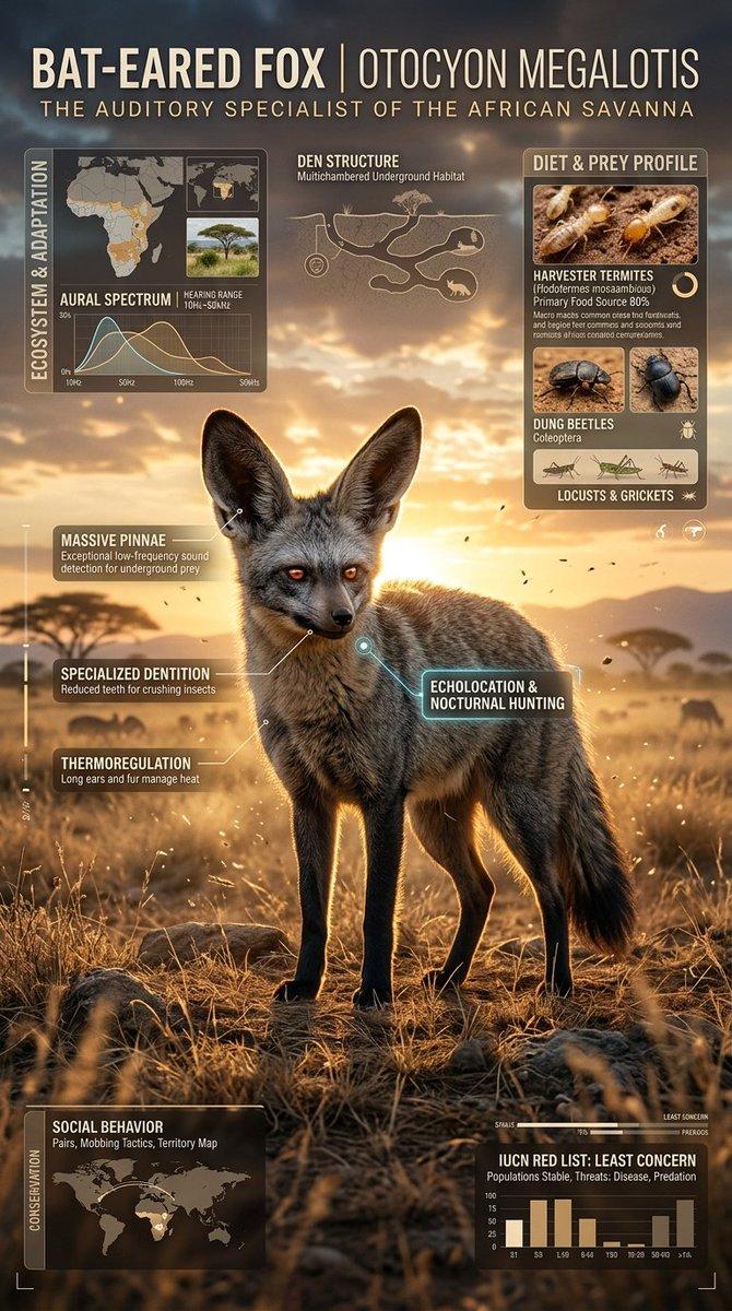 Wildlife Infographic Reference Poster