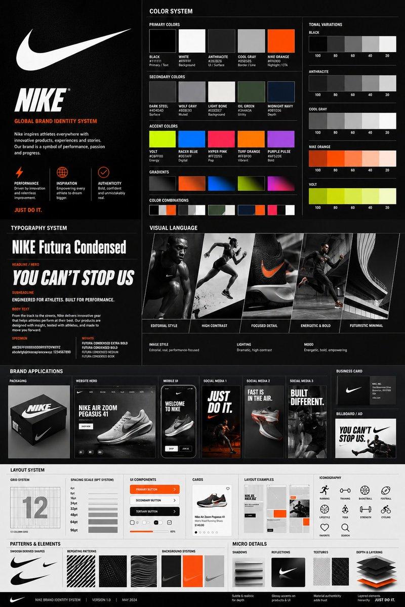 Brand Identity Guideline Board