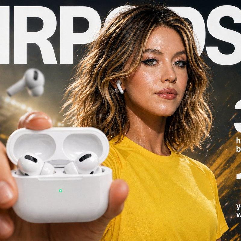 E-commerce Main Image - Earbuds E-commerce Infographic