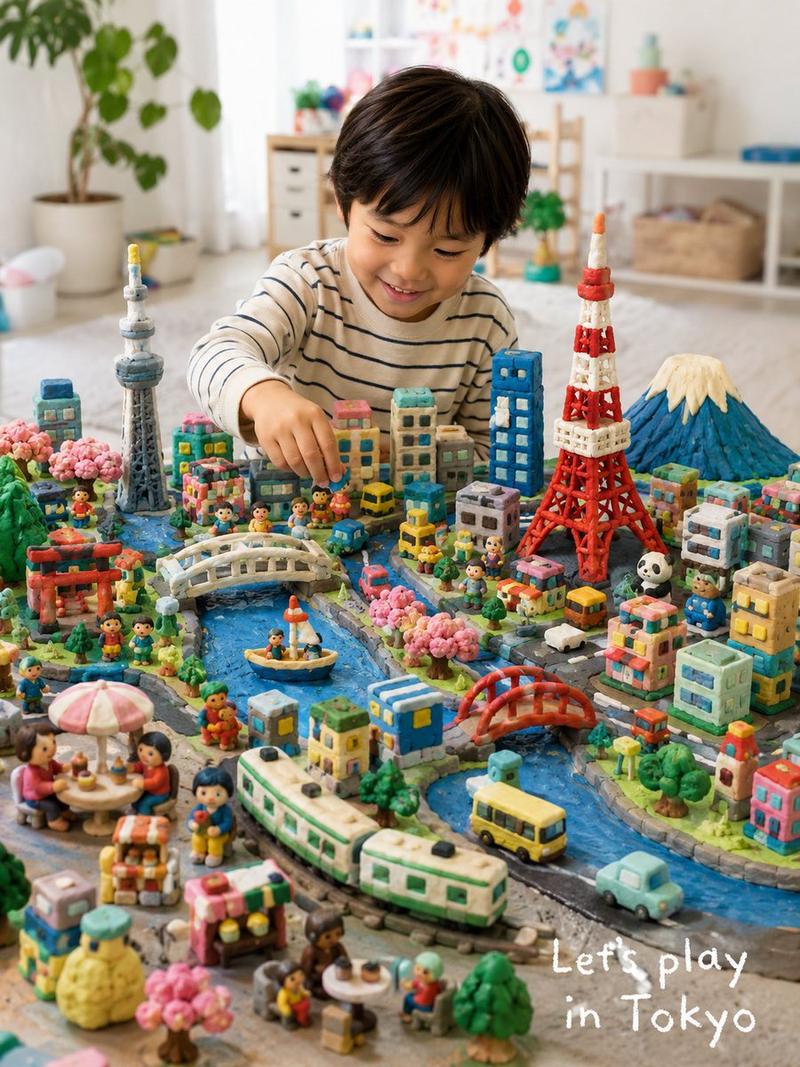 Play-Doh City Editorial