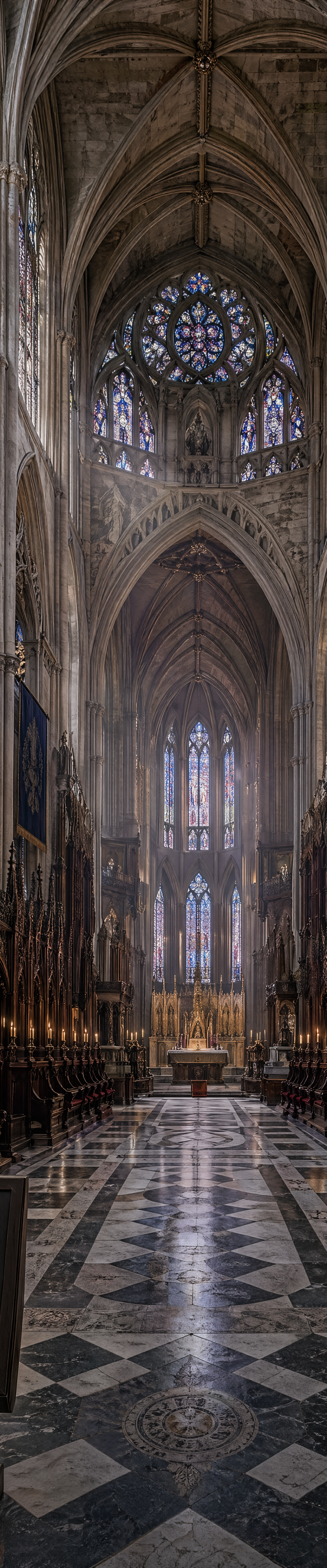 Gothic Cathedral Interior