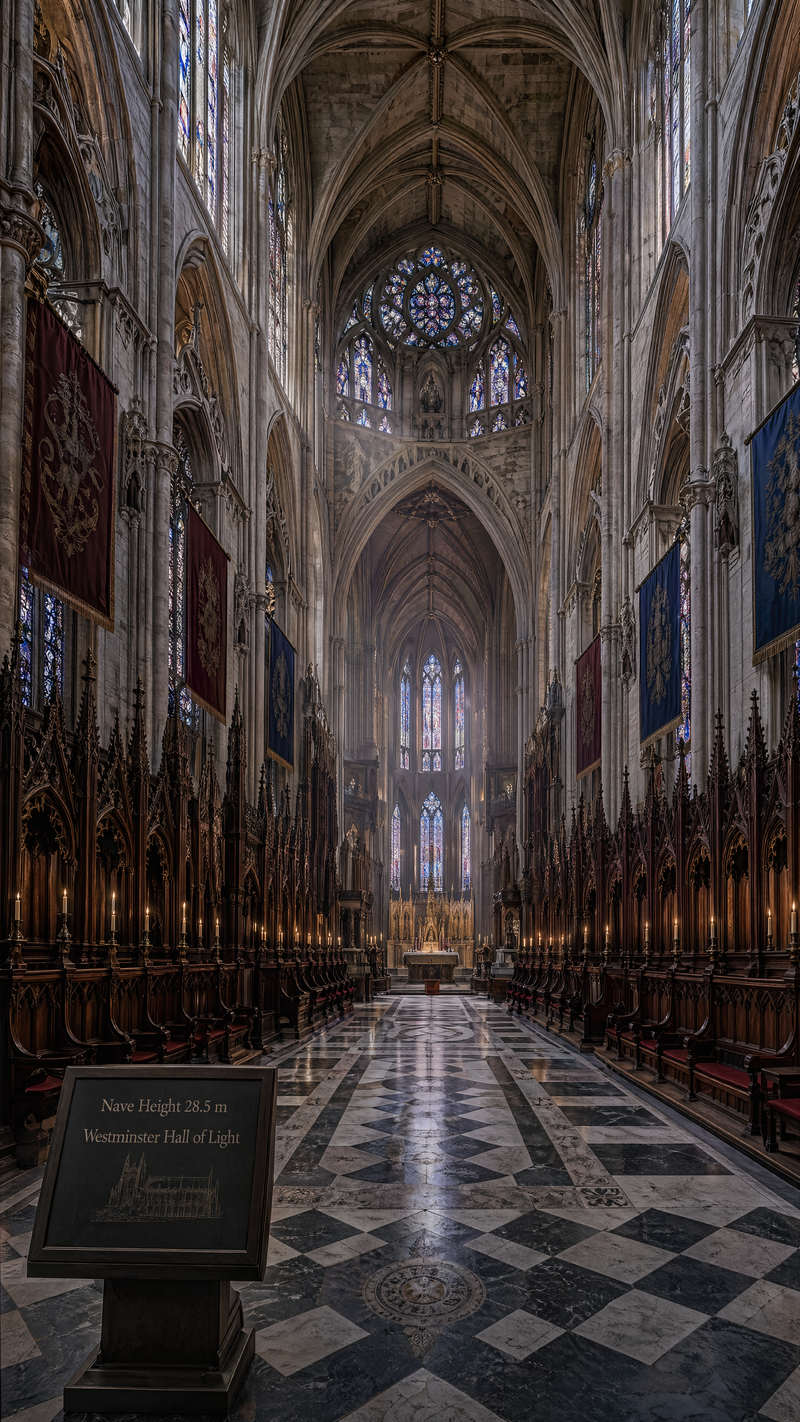 Gothic Cathedral Interior