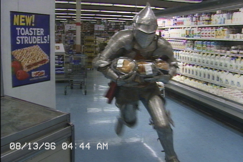 VHS grocery-store chaos still