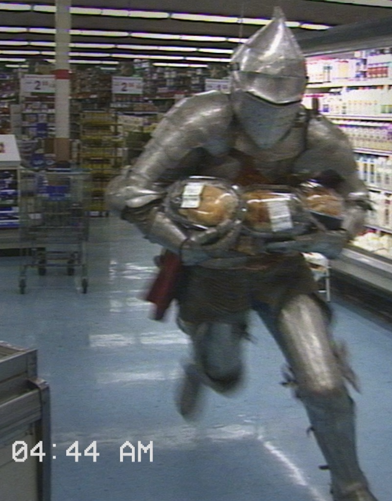 VHS grocery-store chaos still