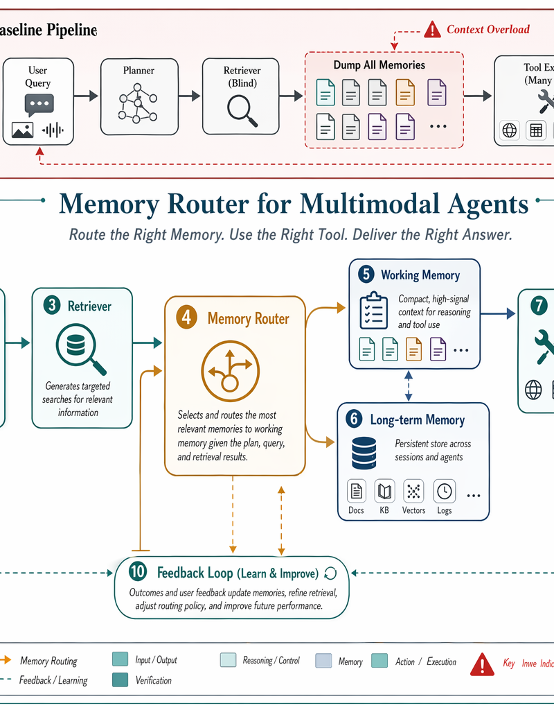 Memory Router for Multimodal Agents