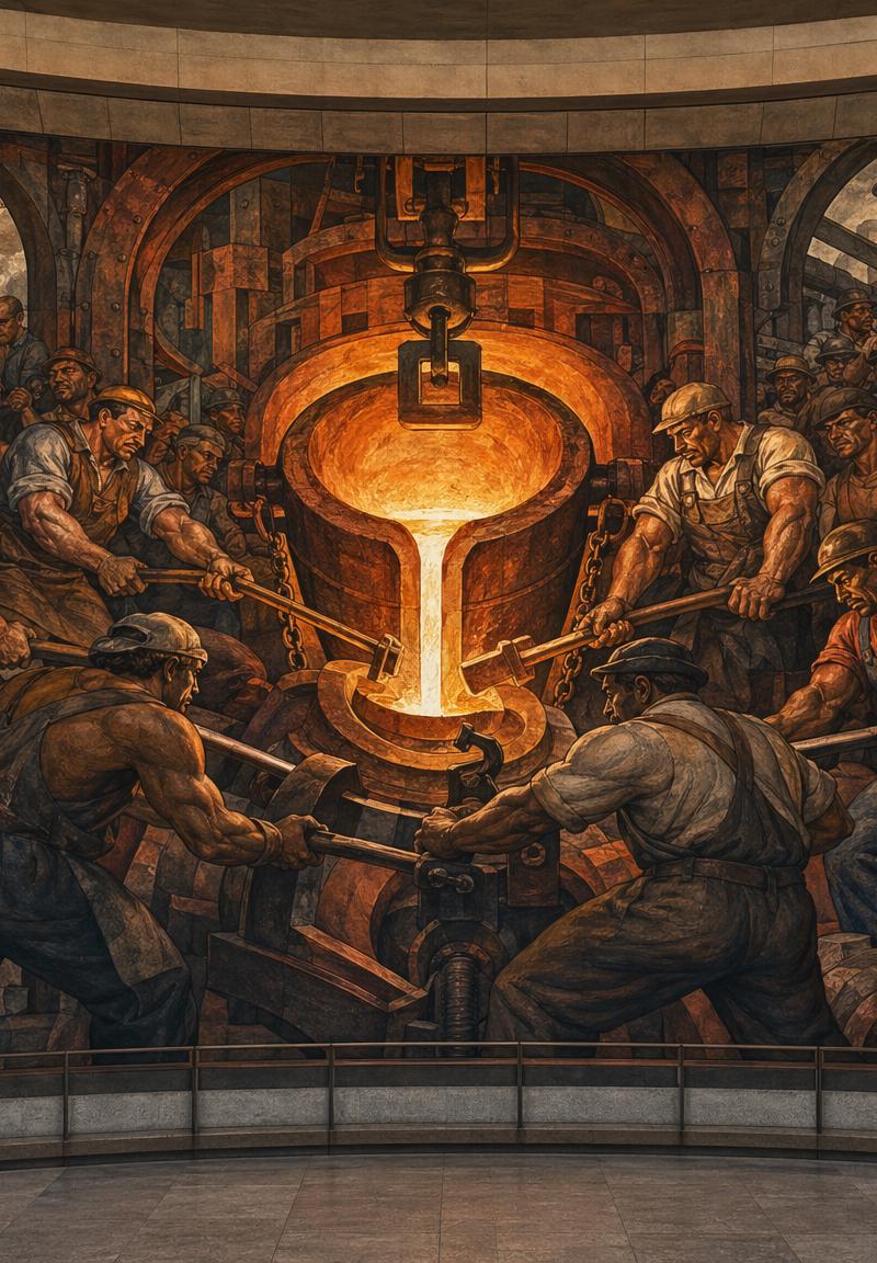 Social Realism: The Great Foundry