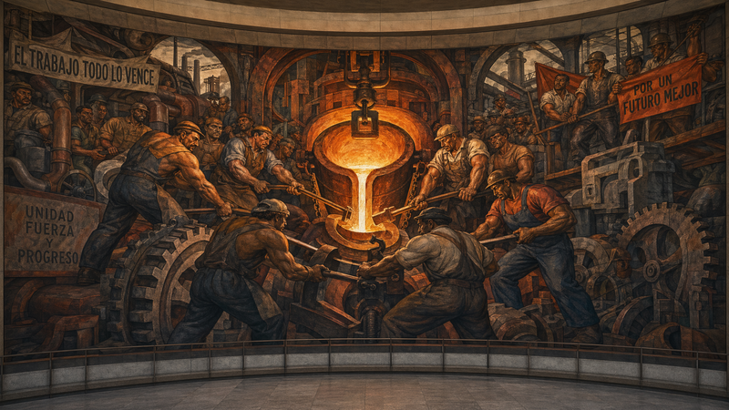 Social Realism: The Great Foundry
