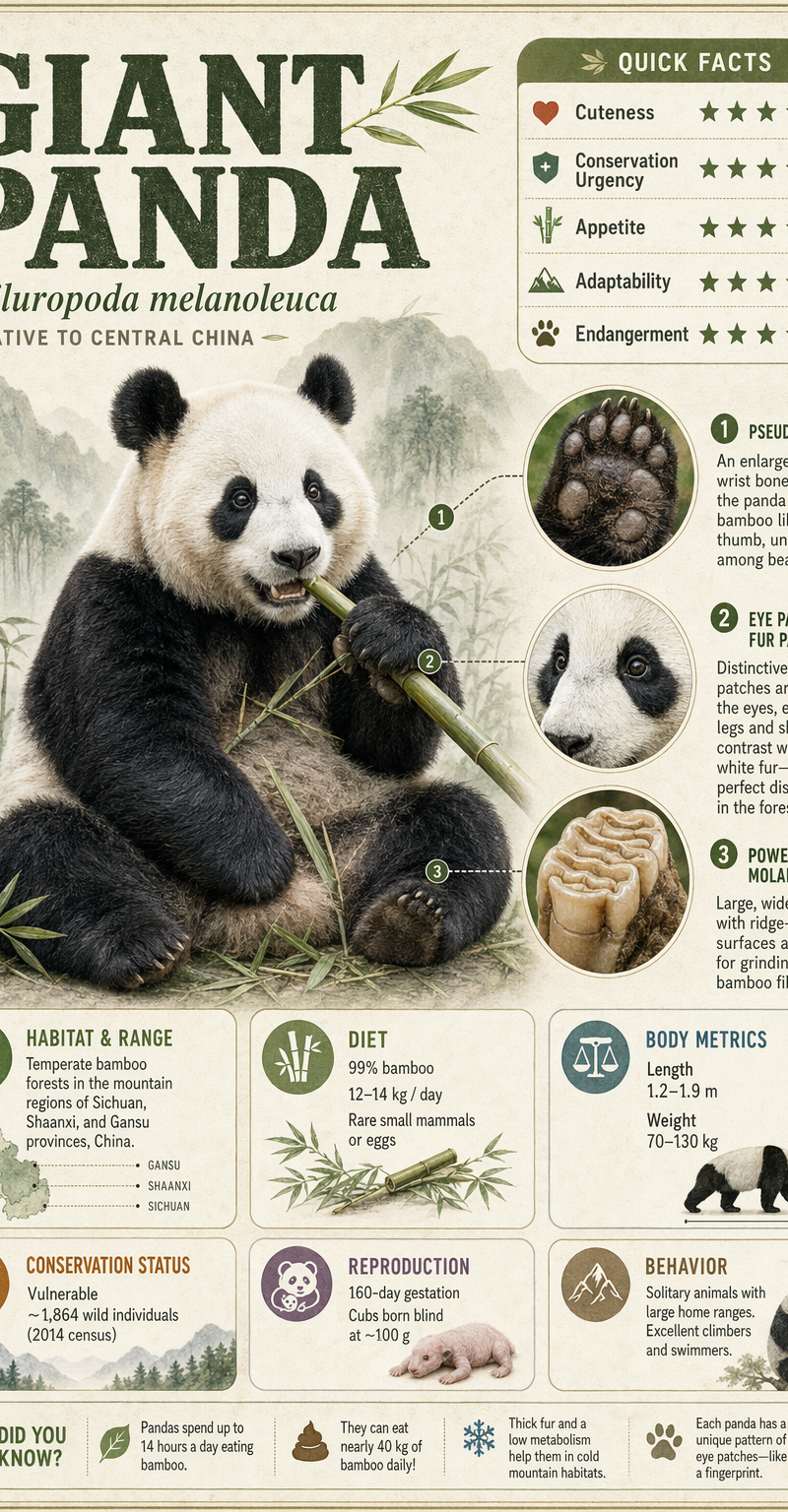 Encyclopedia field guide (Giant Panda)
