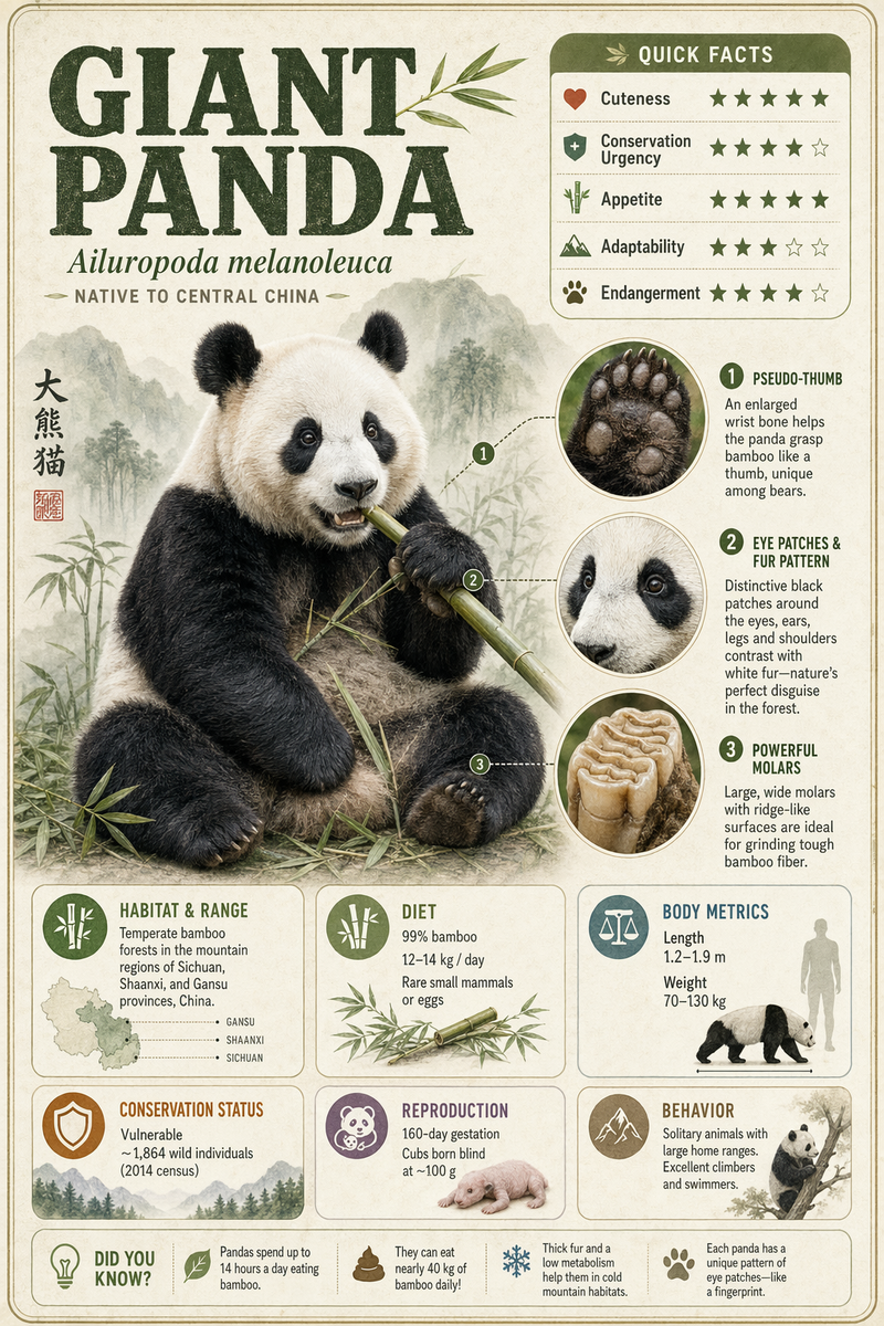 Encyclopedia field guide (Giant Panda)