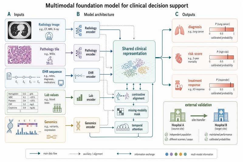 Multimodal medical-AI method figure