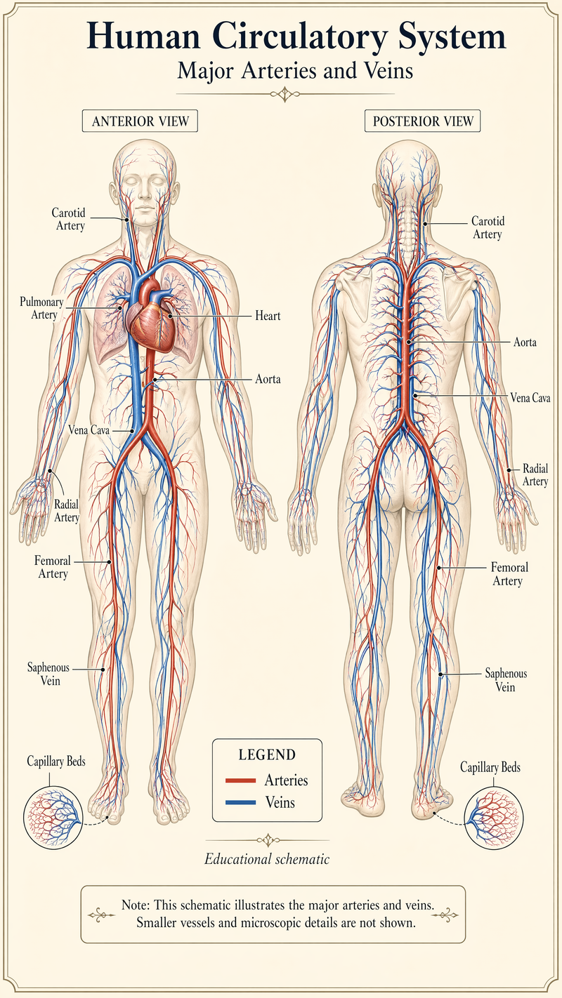 Circulatory System Poster
