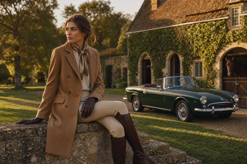 Old Money Aesthetic: Equestrian Estate