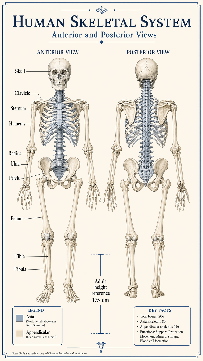 Skeletal System Poster