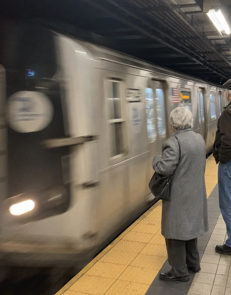RAW iPhone — 42nd Street subway