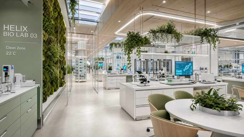 Biophilic Biotech Lab