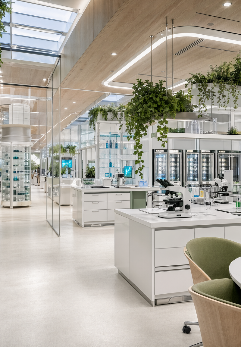 Biophilic Biotech Lab
