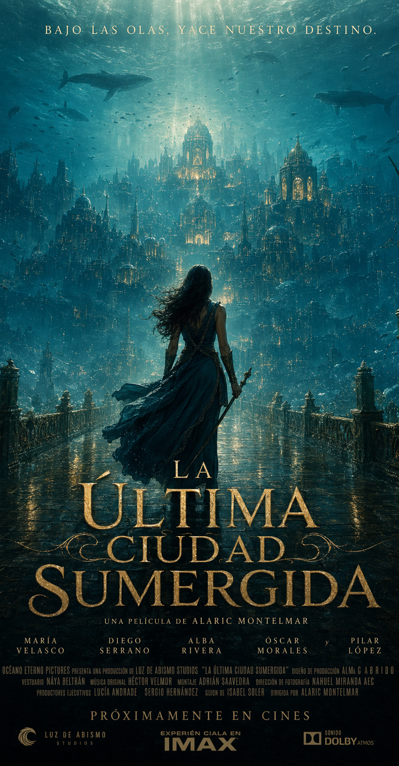 Spanish fantasy film mobile poster