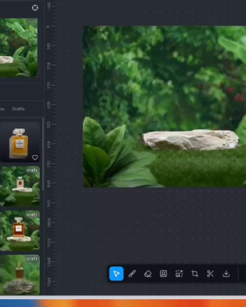 产品照片,商品置于石头上