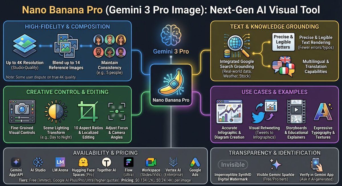 Nano Banana Pro 特斯拉 FSD 信息图