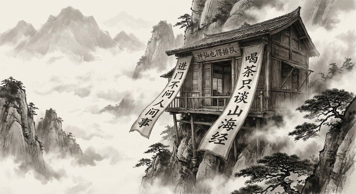 插画基于诗歌《长恨歌》