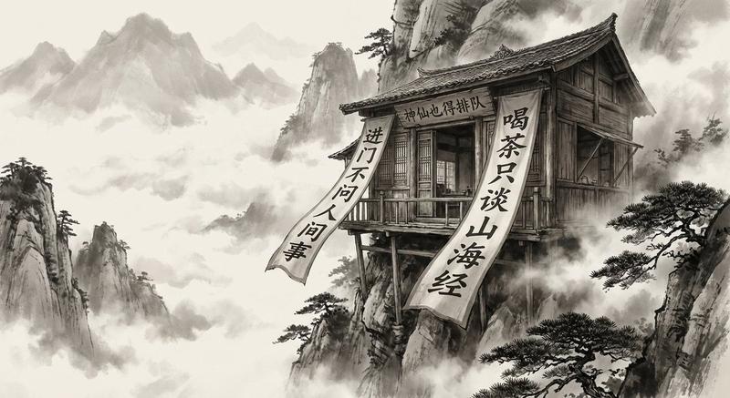 插画基于诗歌《长恨歌》