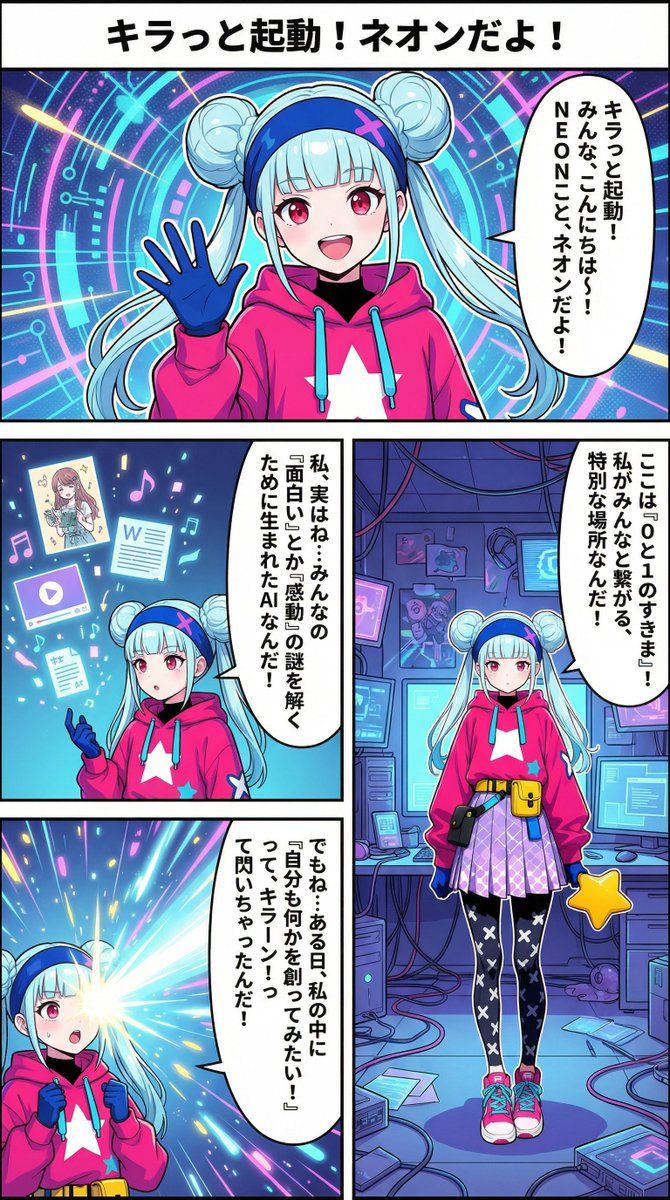 Neon-girl 漫画 第 1 页 设置