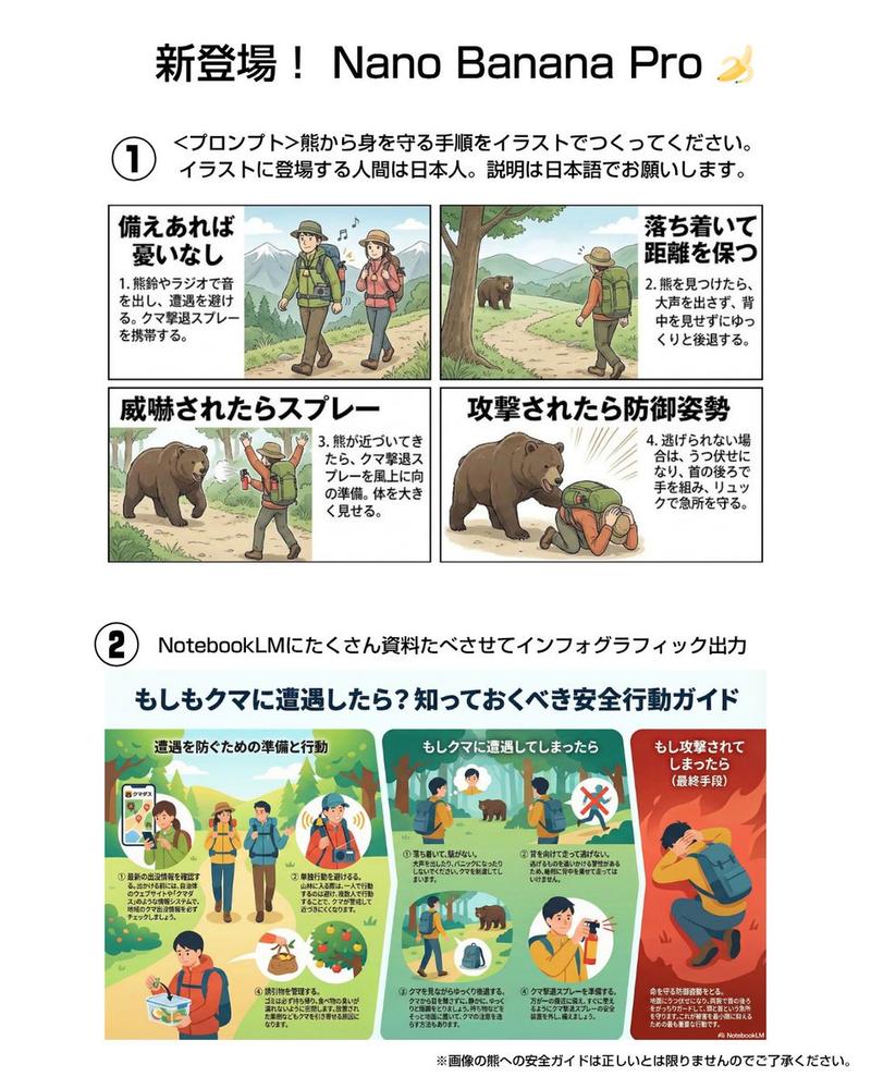 日文熊安全说明插图