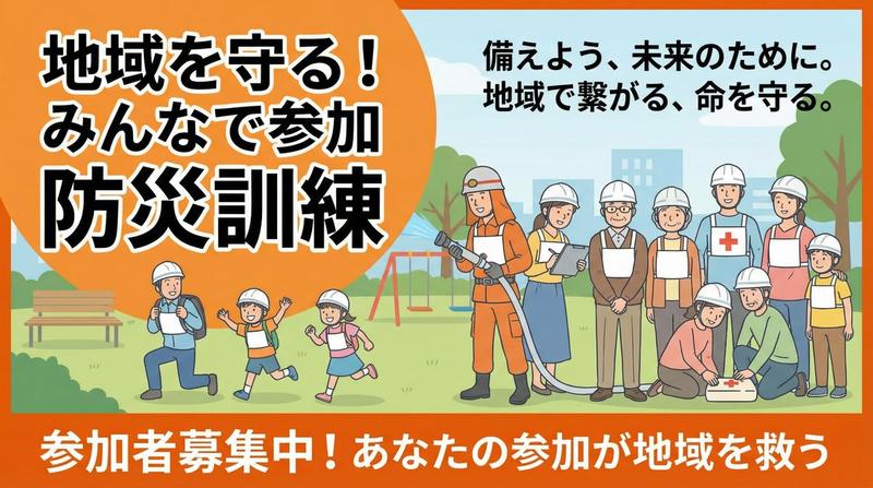 灾难演练横幅 16:9