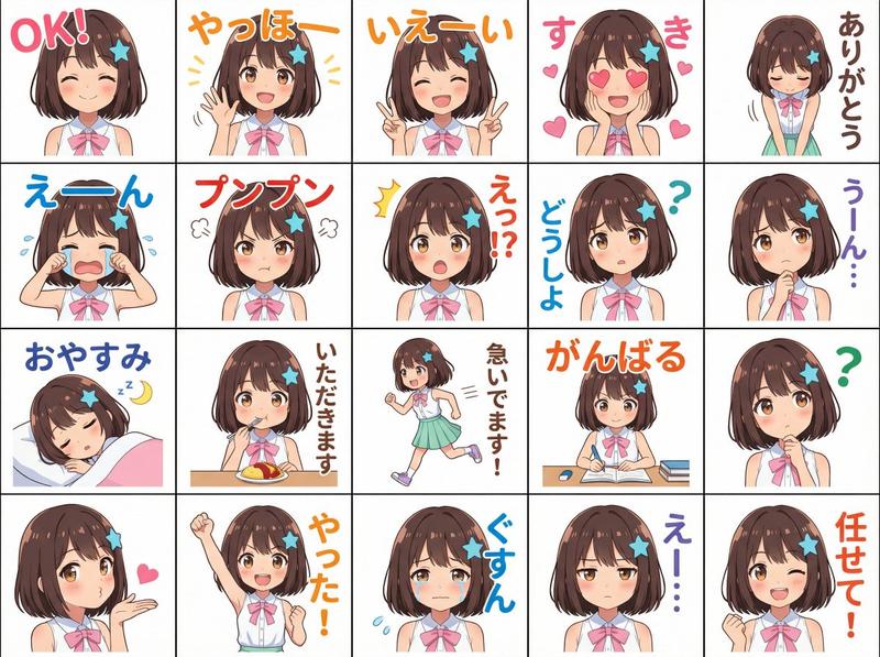 来自附件联系人的 Messenger 贴纸包