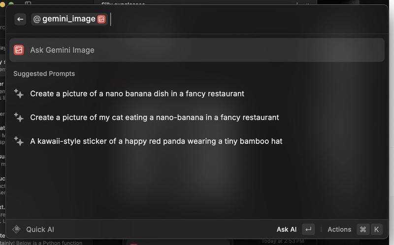 Nano Banana 的各种趣味测试提示