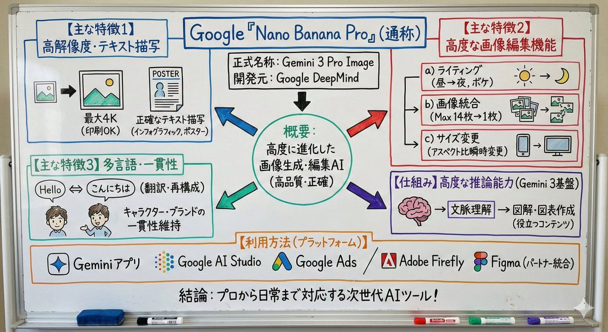 白板风格的文本简图
