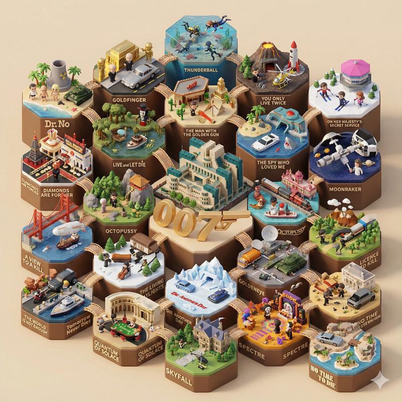 创建 3D 风格的电影场景
