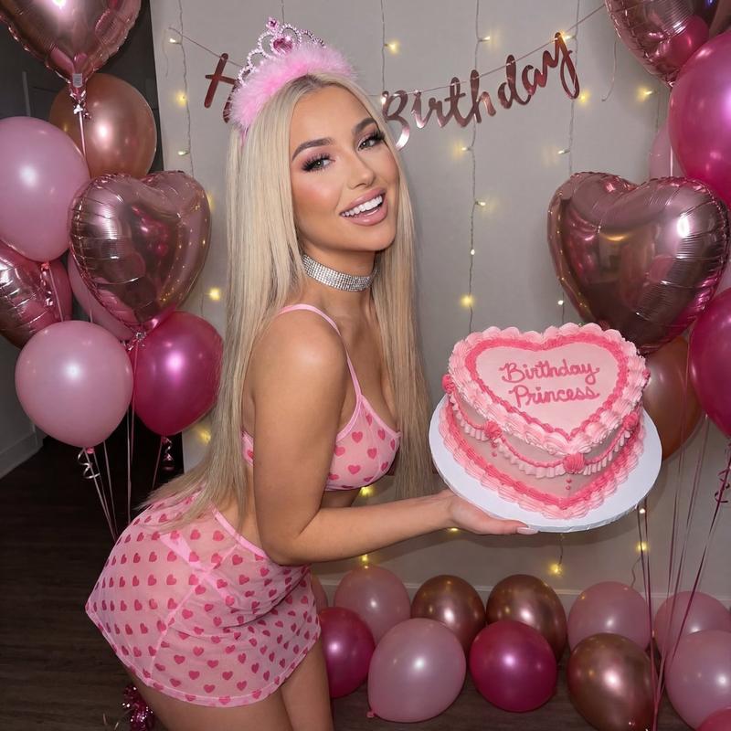芭比风生日女孩派对