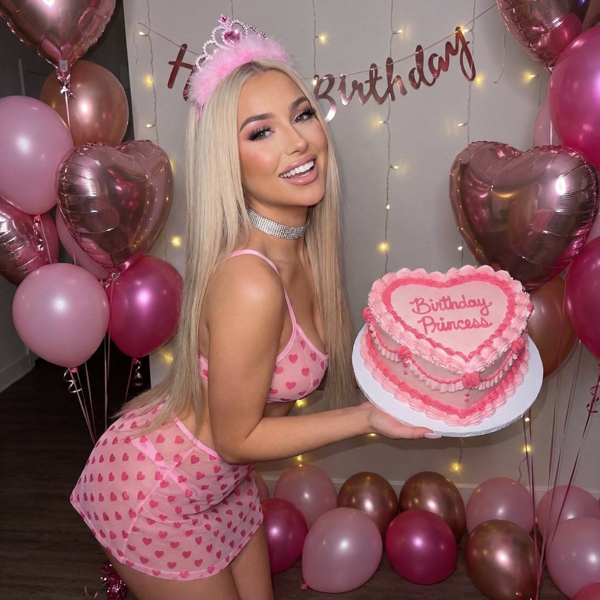 芭比风生日女孩派对