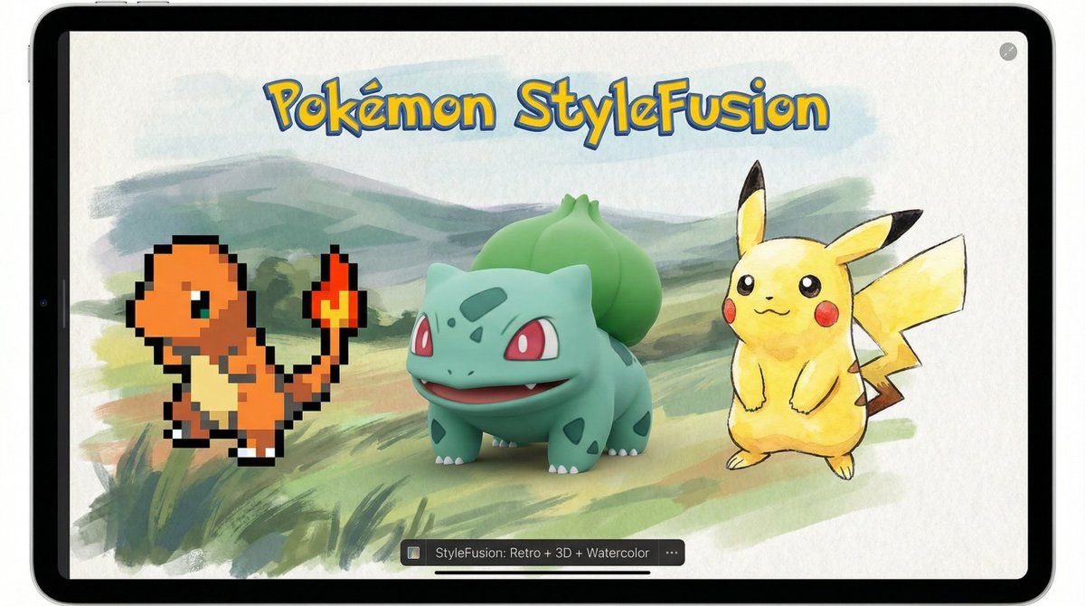 Pokémon Style Fusion 宣传片