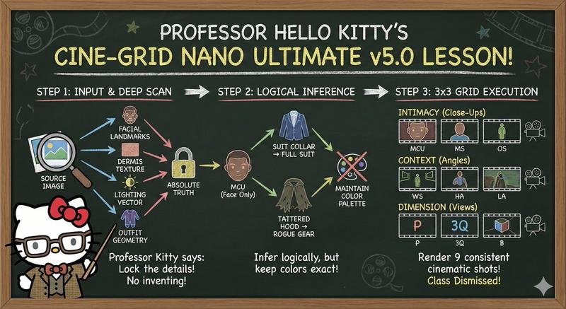 信息页面生成提示(Hello Kitty 教授)