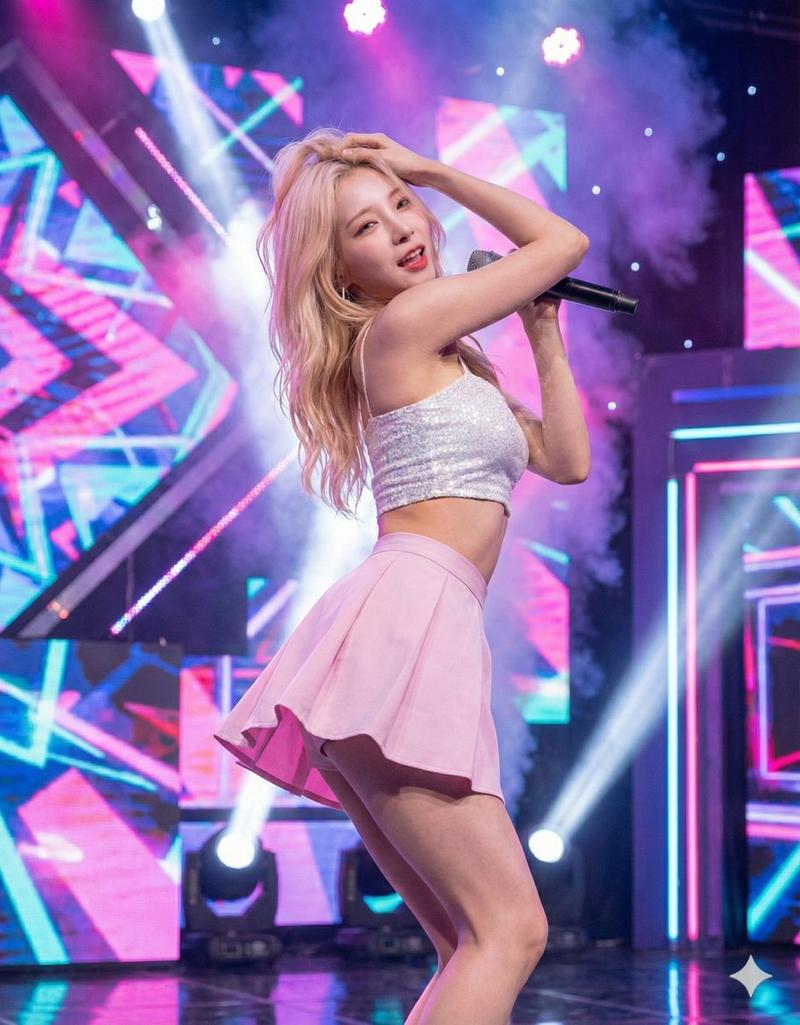 K-Pop 偶像舞台肖像