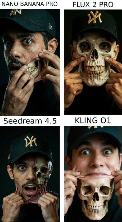 超现实恐怖肖像