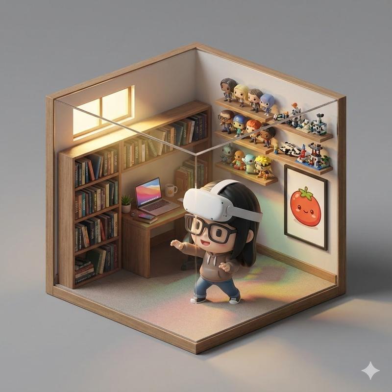 等距 3D 立方体提示