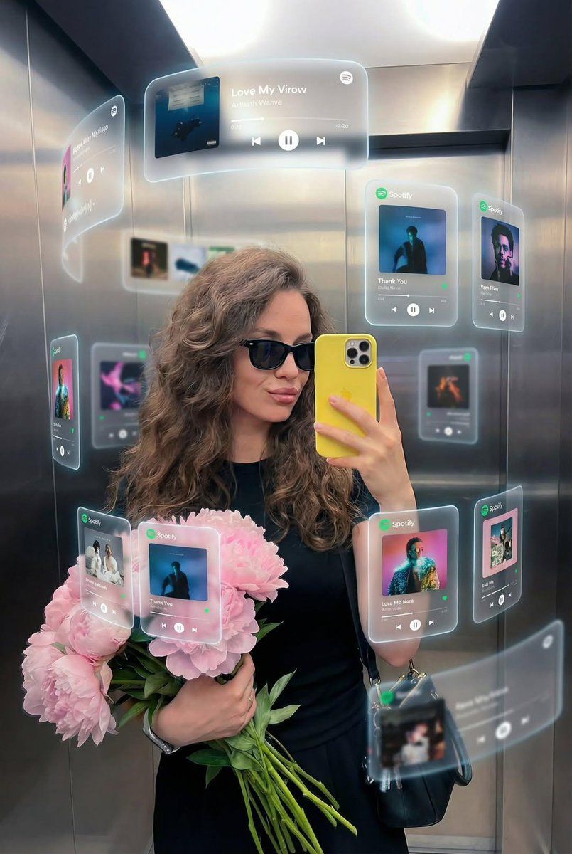 增强现实 Spotify 播放器视觉提示