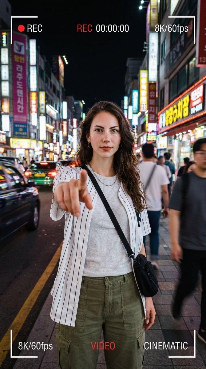 超逼真的城市夜景肖像与 UI 叠加