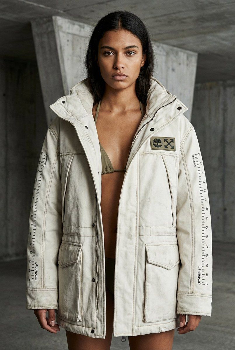 Off-White × Timberland Industrial Work Alpine Parka 编辑提示
