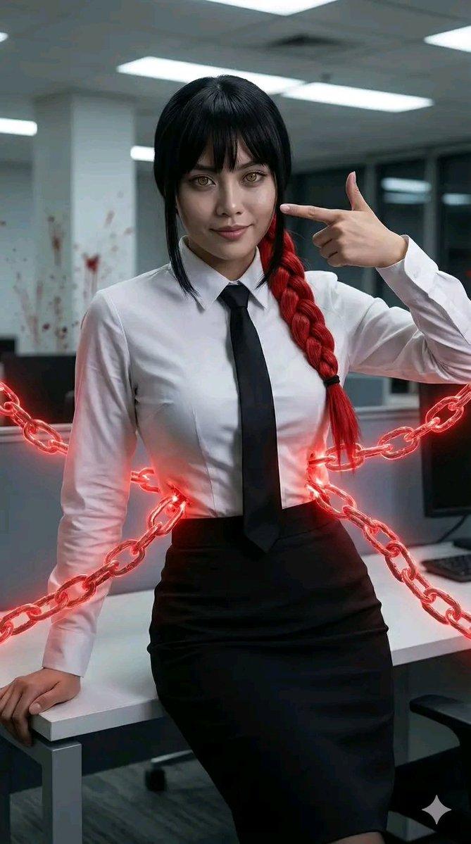 电锯人玛奇玛 Cosplay 心理惊悚提示