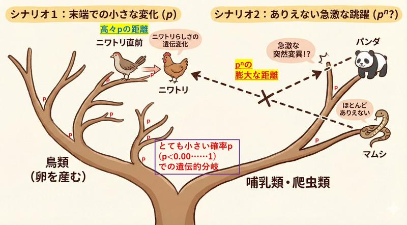 可视化概念难度：从鸡到鸡与从熊猫到鸡