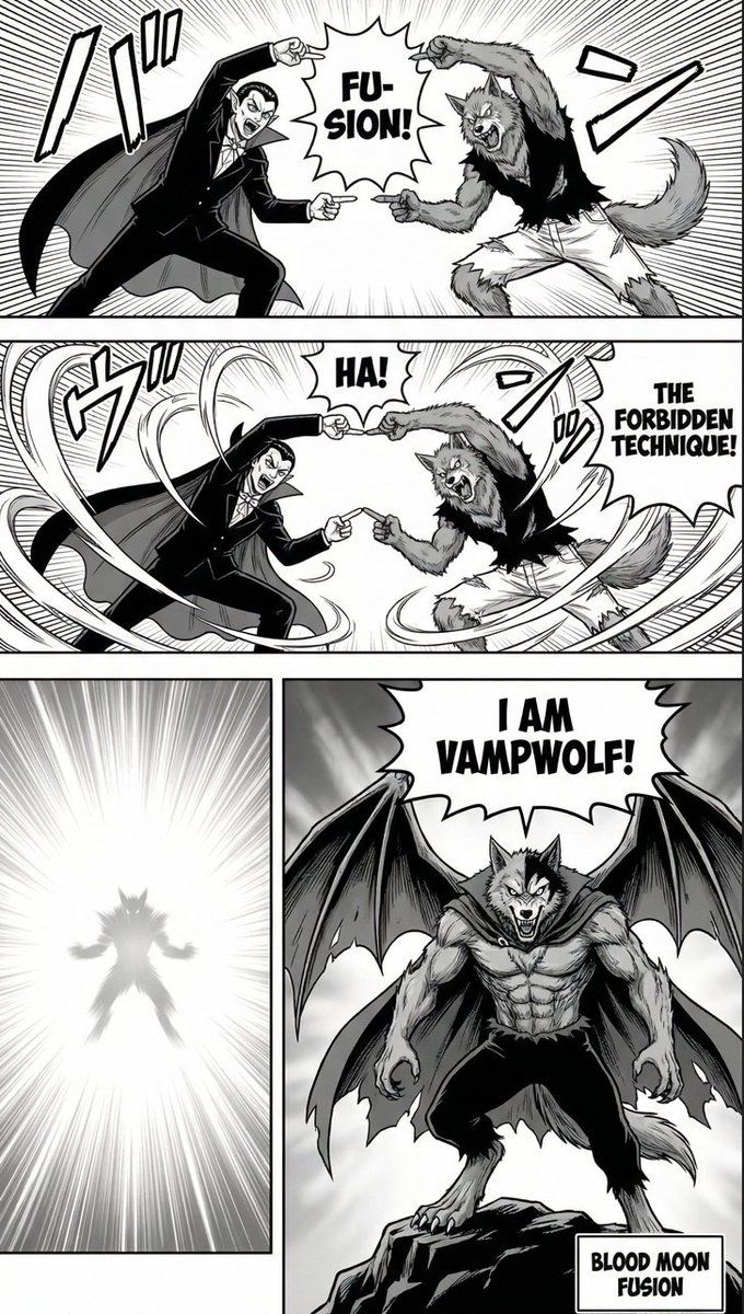 漫画页面：《龙珠 Z》合体技术