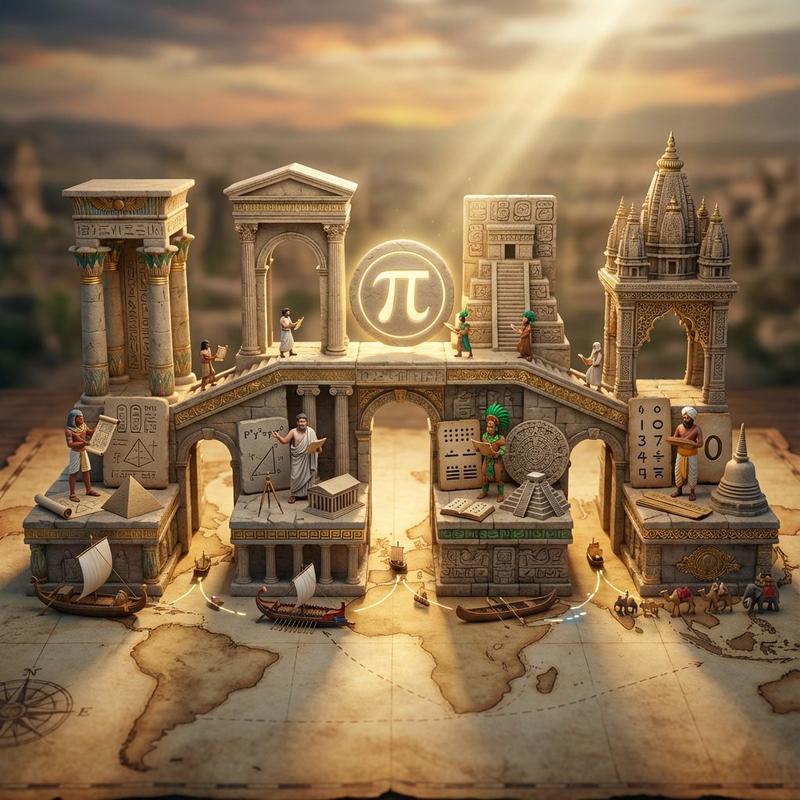 古代数学知识的微缩桥梁