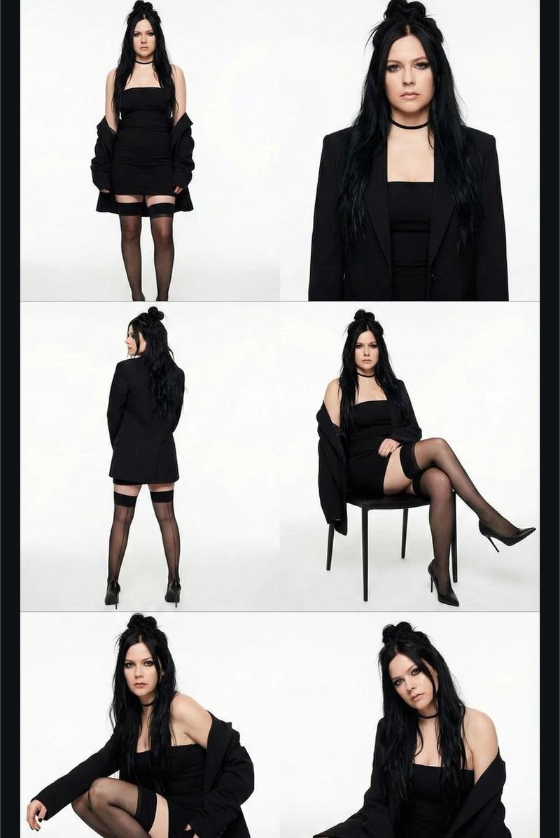 High-Fashion Studio Collage with Identity Lock Prompt
