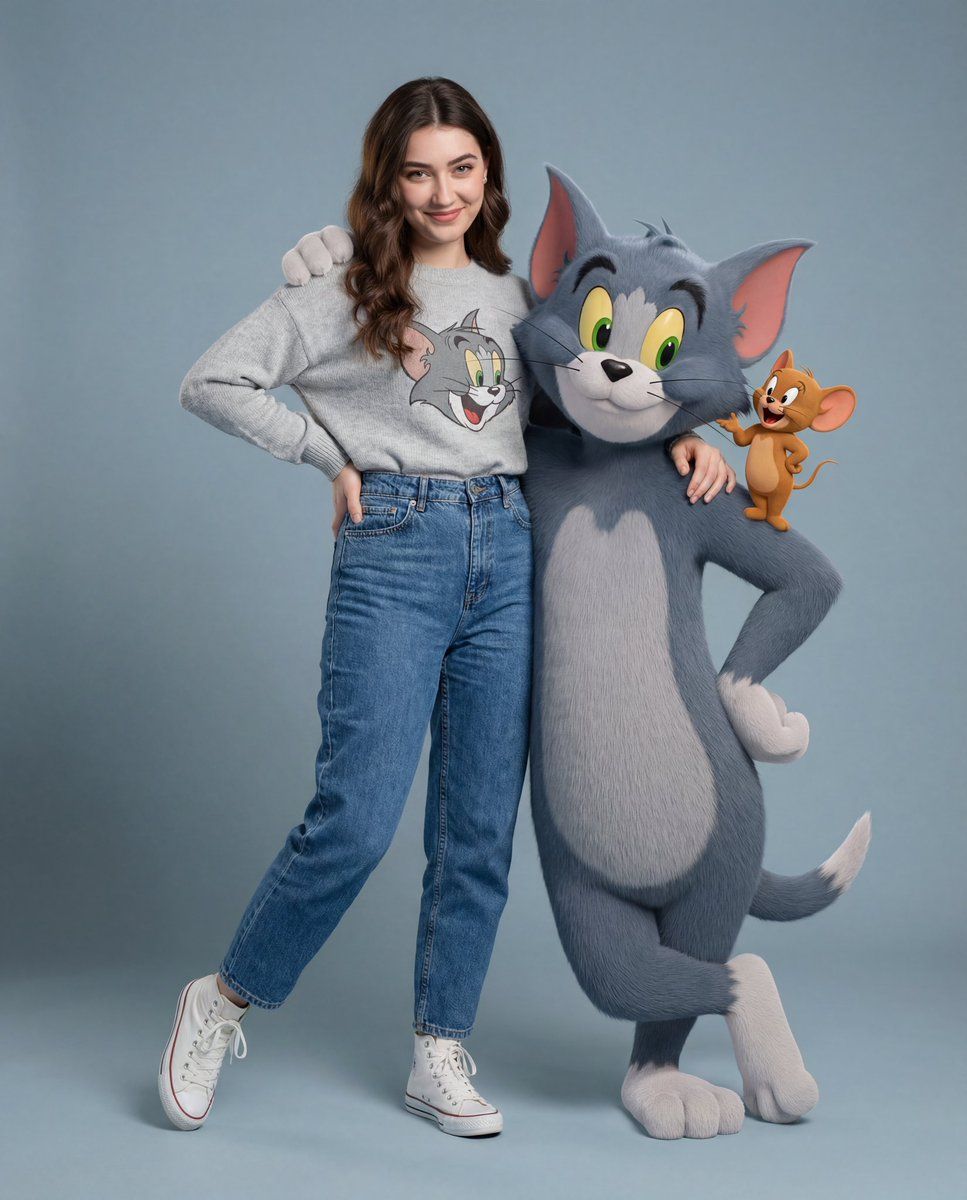 超逼真的《猫和老鼠》时尚大片