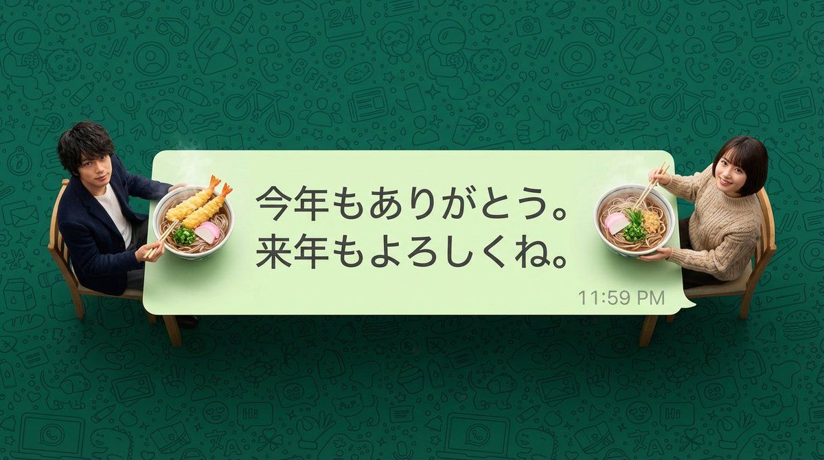 新年荞麦面贺卡寄语提示