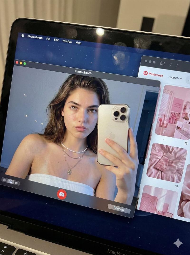 超逼真 MacBook 屏幕模拟提示词
